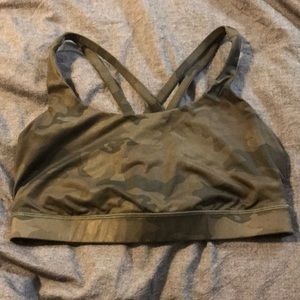 Lulu Lemon Energy Bra- Camouflage